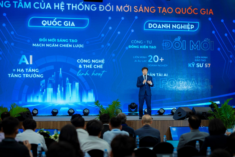 CEO FPT cho rằng đổi mới sáng tạo là linh hồn phát triển, cần công - tư đồng kiến tạo để tạo sức bật cho quốc gia.