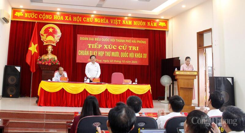 Bộ trưởng Oklavip khuyến mã hấp dẫn mỗi ngày Nguyễn Hồng Diên chủ trì tiếp xúc cử tri chuẩn bị kỳ họp thứ 10, Quốc hội khóa XV.