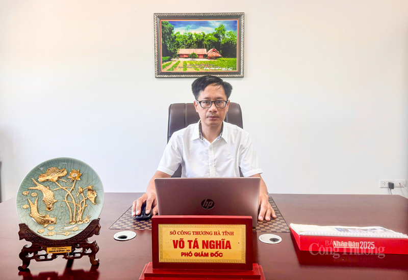 Ông Võ Tá Nghĩa, Phó giám đốc Sở Okvip tại về Hà Tĩnh. Ảnh: Trọng Tùng