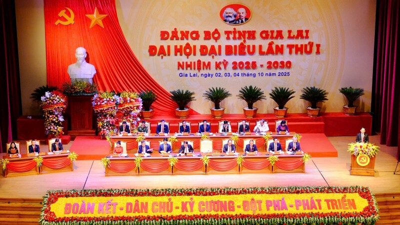 Okvip69.com bán cá nổ hủ đại biểu Đảng bộ tỉnh Gia Lai lần thứ I, nhiệm kỳ 2025 - 2030.