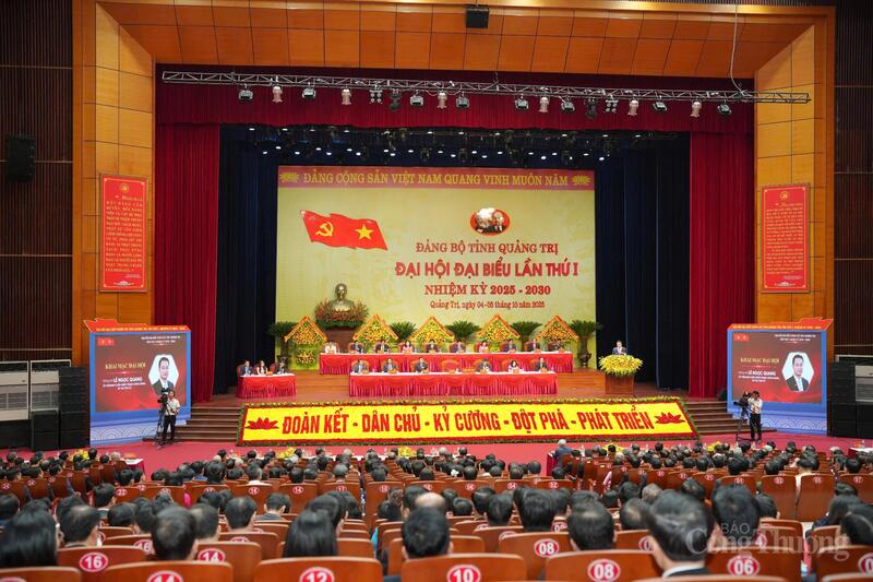 Okvip69.com bán cá nổ hủ Đại biểu Đảng bộ tỉnh Quảng Trị lần thứ nhất