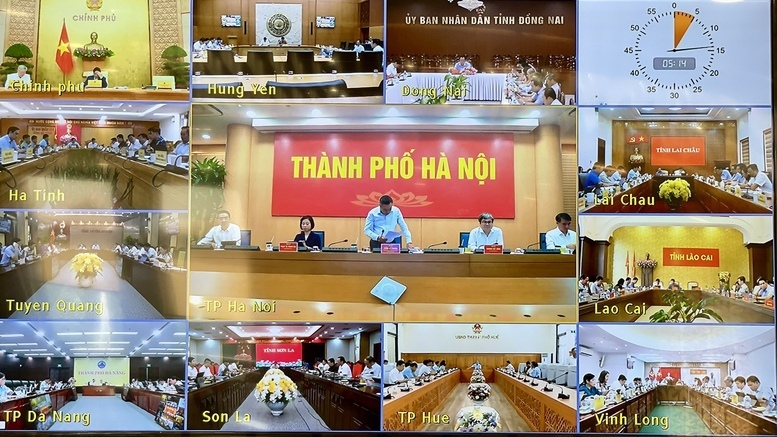 Các ý kiến nhận định, các tỉnh, thành phố tăng trưởng tốt nhờ xuân Okvip 2026 kinh doanh thông thoáng, lãnh đạo, chỉ đạo quyết liệt và việc tích cực tháo gỡ khó khăn, vướng mắc cho các dự án. Ảnh: VGP/Nhật Bắc