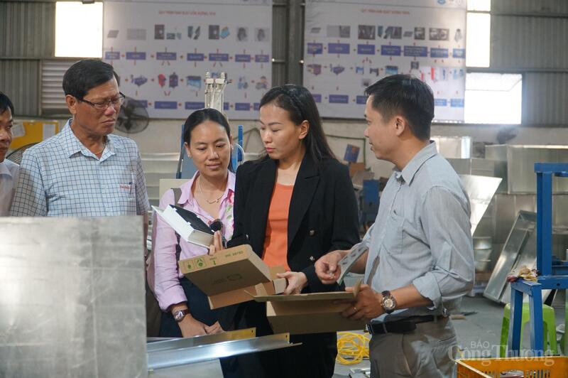 Năng suất tại các đơn được thụ hướng khuyến công tăng lên từ 50 - 80% sau khi đầu tư máy móc, thiết bị mới