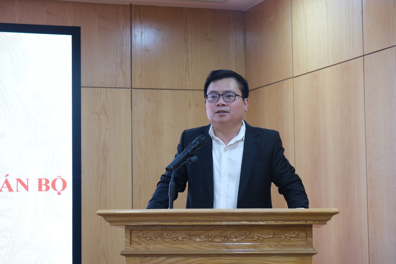Thứ trưởng Trương Thanh Hoài phát biểu chỉ đạo.
