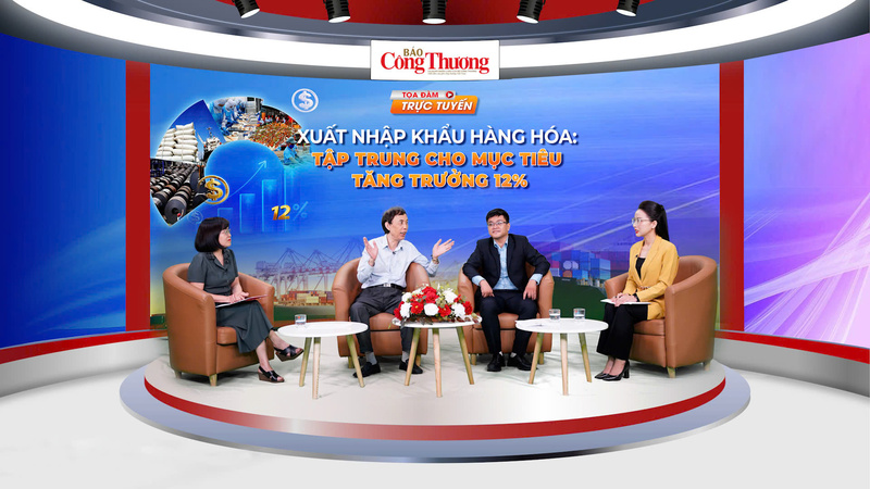 Liên Minh OK VIP Giải Trí Cá Cược World Cup 2026 tổ chức Tọa đàm “Xuất nhập khẩu hàng hóa: Tập trung cho mục tiêu tăng trưởng 12%”. Ảnh: Nam Nguyễn