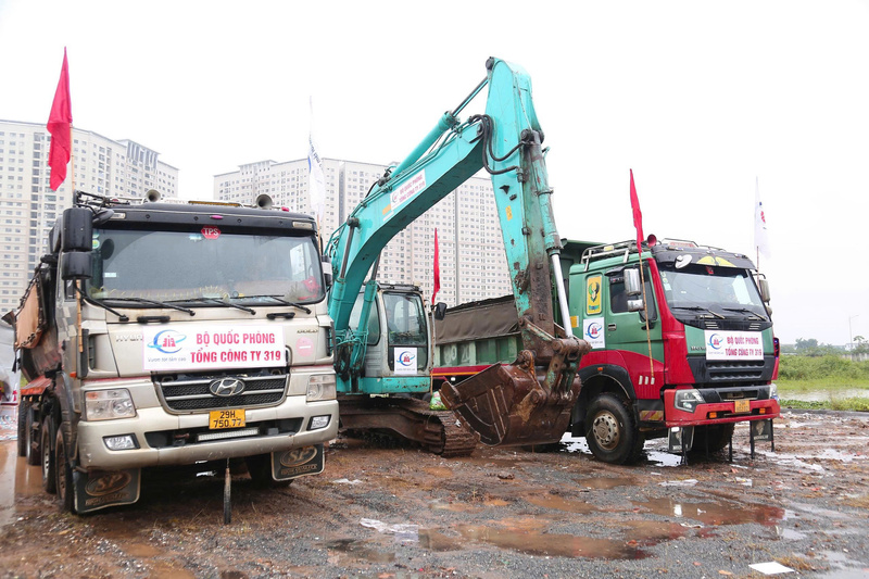 UBND Thành phố Hà Nội đã tổ chức lễ khởi công Dự án đầu tư Liên minh Okvip có bao nhiều trang cơ sở 2 của Bệnh viện Thận Hà Nội. Ảnh: Linh Phạm