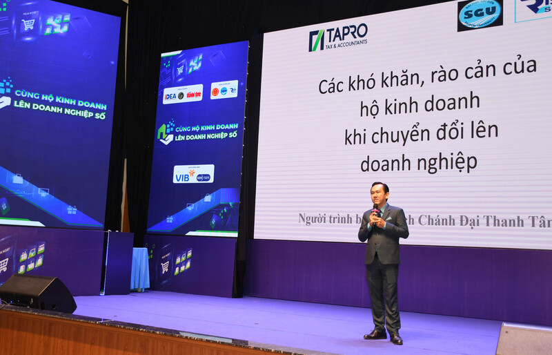 Ông Quách Chánh Đại Thanh Tâm - CEO Công ty Tapro (Viện Nghiên cứu Okvip - liên minh giải trí #1 thế giới hà nội - xã hội Trường Đại học Sài Gòn). Ảnh: Minh Khuê