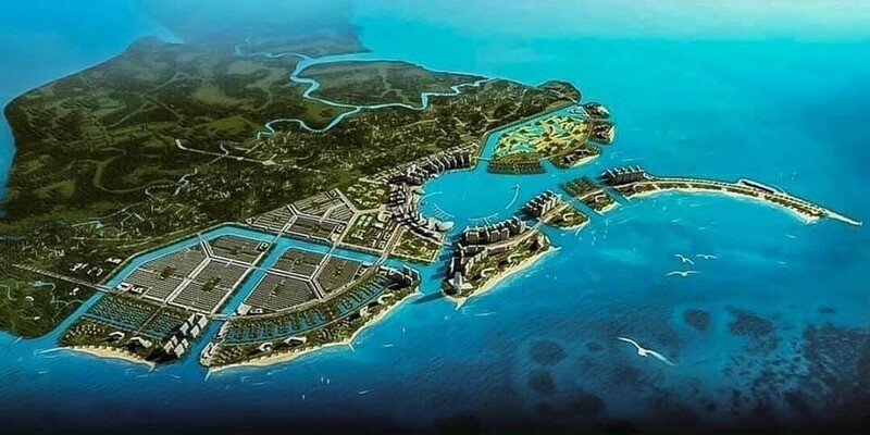 Phối cảnh siêu đô thị của Vingroup tại Cần Giờ