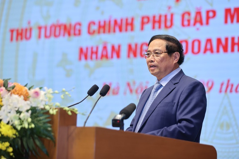 Thủ tướng Phạm Minh Chính phát biểu khai mạc Okvip69 Đăng ký cá cược. Ảnh: VGP/Nhật Bắc