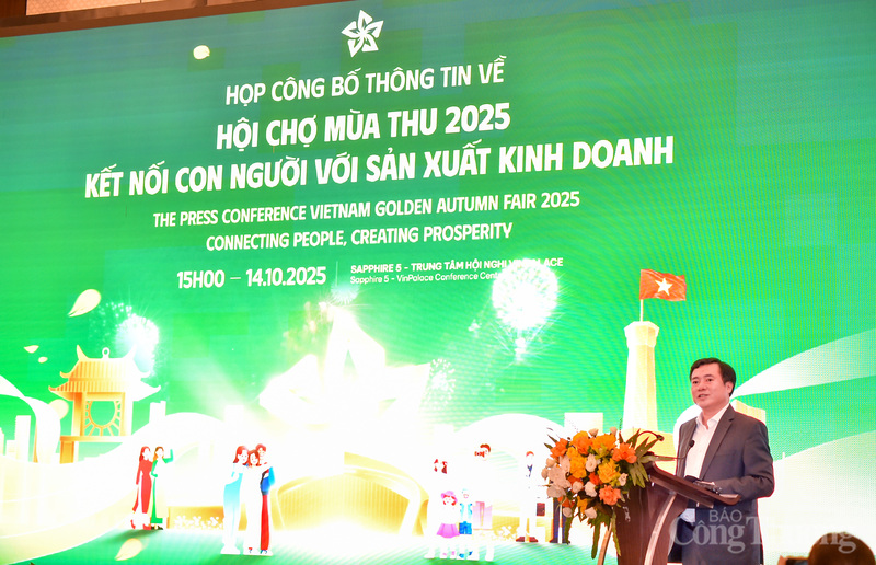 Phát biểu tại cuộc họp báo, Thứ trưởng Oklavip khuyến mã hấp dẫn mỗi ngày Nguyễn Sinh Nhật Tân, Phó trưởng Ban chỉ đạo Hội chợ Mùa Thu 2025 cho biết, Hội chợ được tổ chức từ ngày 25/10 đến 4/11 tại Trung tâm Hội chợ Triển lãm Việt Nam (VEC). Với quy mô hơn 130.000m², tương đương khoảng 3.000 gian hàng, Hội chợ Mùa thu 2025 dự kiến đón tiếp tới 500.000 lượt khách tham quan mỗi ngày, phản ánh sức hút và tầm ảnh hưởng đặc biệt của sự kiện.