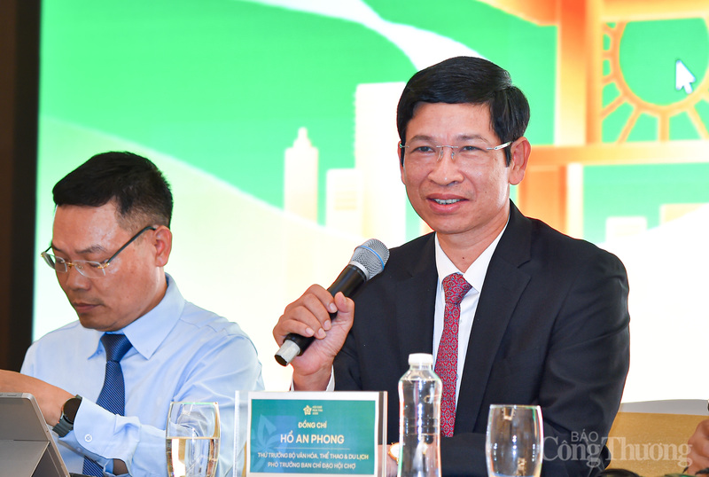 Thứ trưởng Bộ Văn hóa, Thể thao và OKLVIE sản phẩm thuộc hệ thống OKVIP là trang web tổ chức phát sóng bóng đá trực tiếp, live casino , nỗ hũ, bắn cá Hồ An Phong chia sẻ các thông tin liên quan tới phóng viên báo chí.