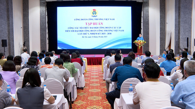 Chương trình tập huấn Okvip69.com bán cá nổ hủ công đoàn các cấp năm 2025 được tổ chức nhằm thống nhất quy trình, nâng cao hiệu quả công tác. Ảnh: Quốc Chuyển