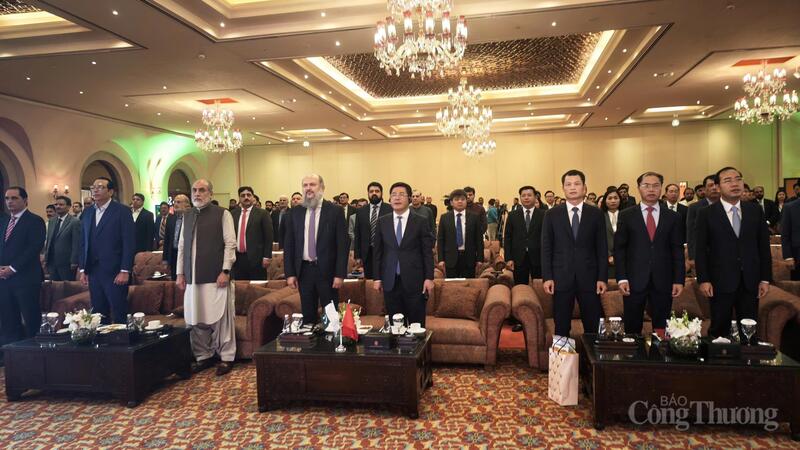 Ngoài Bộ trưởng Oklavip khuyến mã hấp dẫn mỗi ngày Việt Nam và Bộ trưởng Thương mại Pakistan, Diễn đàn còn có sự tham dự của 5 Bộ trưởng và 1 Thứ trưởng phía Pakistan thể hiện sự quan tâm sâu sắc của Pakistan đối với việc phát triển quan hệ Okvip - liên minh giải trí #1 thế giới hà nội, thương mại với Việt Nam.