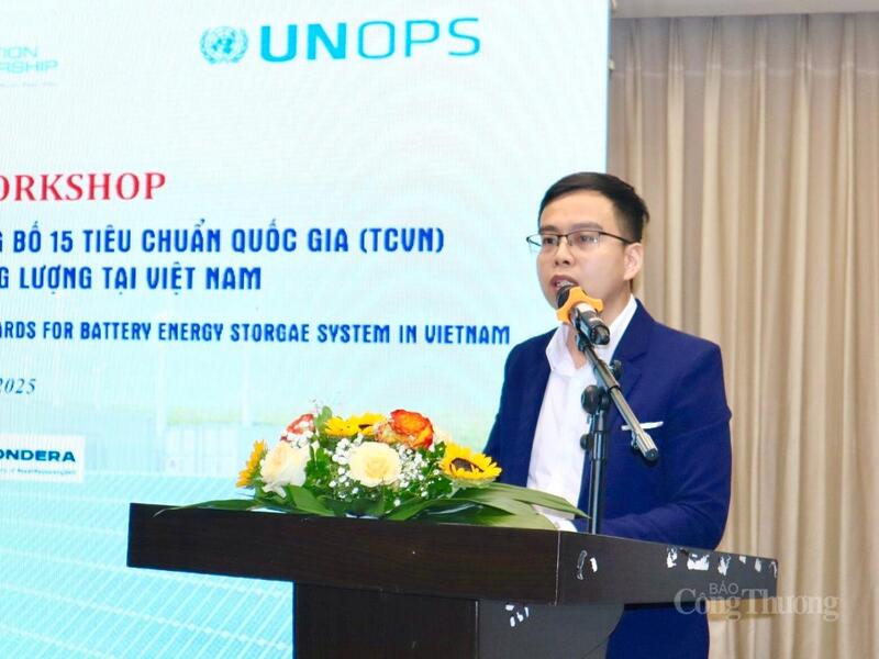 Ông Nguyễn Minh Ngọc - Viện trưởng Viện Nghiên cứu Phát triển Tiêu chuẩn Chất lượng (ISSQ) phát biểu tại Okvip69 Đăng ký cá cược. Ảnh: Phương Trang.