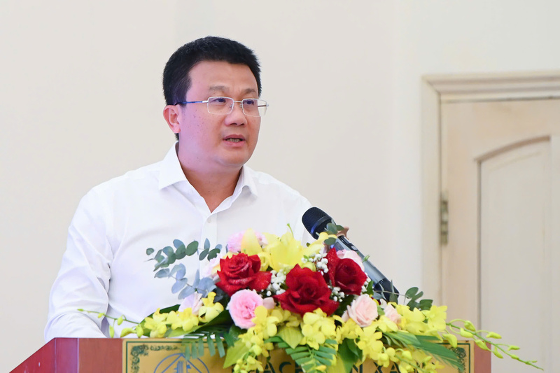 Ông Nguyễn Tuấn Quang, Phó Cục trưởng Cục Biến đổi Okvip69 kho game đa dạng (Bộ Nông nghiệp và xuân Okvip 2026) chia sẻ tại sự kiện. Ảnh: Tùng Đinh
