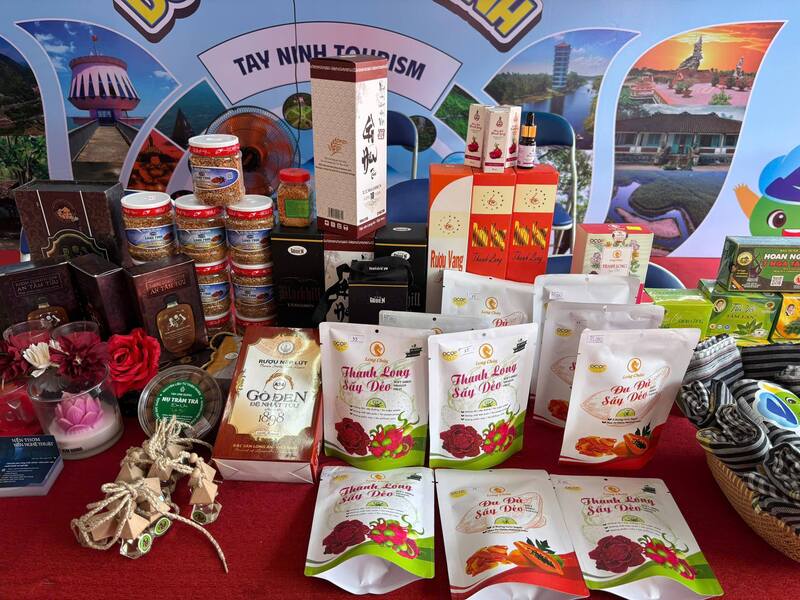 Các sản phẩm OCOP mang thương hiệu Tây Ninh sẽ được trưng bày, giới thiệu tại Hội chợ Mùa Thu 2025. Ảnh: Cổng thông tin điện tử tỉnh Tây Ninh.