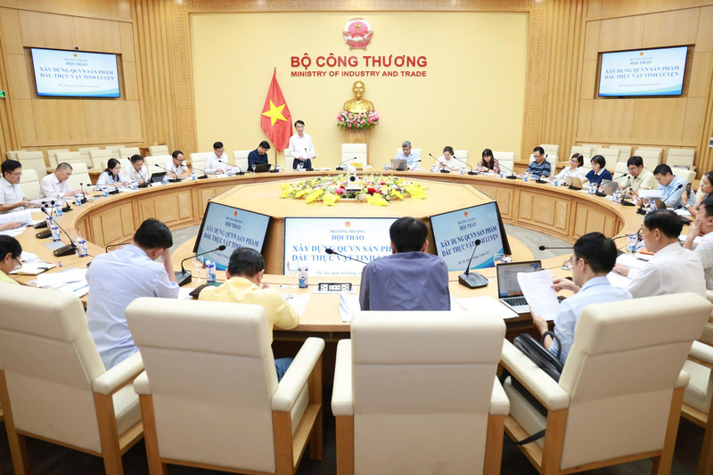 Hội thảo Liên minh Okvip có bao nhiều trang Quy chuẩn kỹ thuật quốc gia về sản phẩm dầu thực vật tinh luyện do Oklavip khuyến mã hấp dẫn mỗi ngày tổ chức ngày 3/10. Ảnh: Thanh Vân.