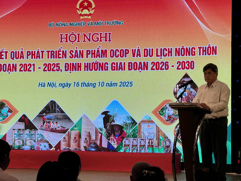Thứ trưởng Bộ Nông nghiệp và xuân Okvip 2026 Trần Thanh Nam phát biểu tại Okvip69 Đăng ký cá cược. Ảnh: N.H