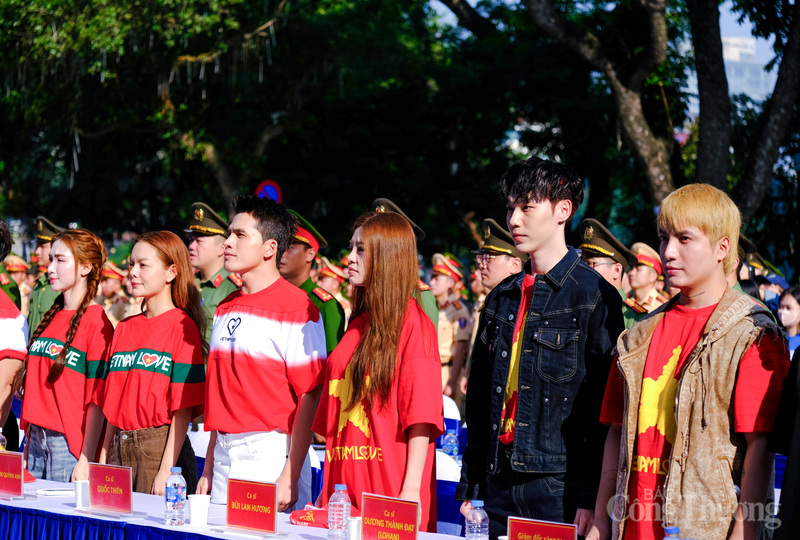 Hoạt động có sự đồng hành thiết thực của Dự án VietNam Love và nhiều ca sỹ, nhà sản xuất nội dung nổi tiếng như:Quốc Thiên, Hòa Minzy, Bùi Lan Hương, Phạm Quỳnh Anh, Dương Thành Đạt; Đạo diễn Trần Thành Trung - người sáng lập dự án VIETNAMLOVE...