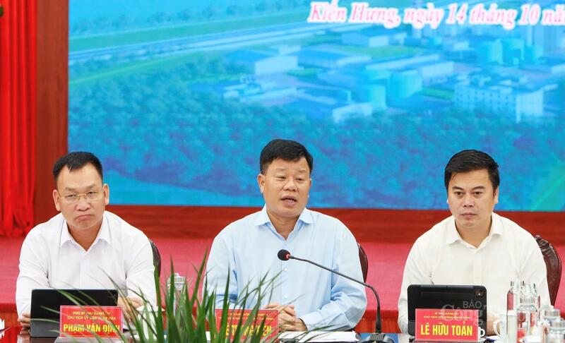 Lãnh đạo Ban Quản lý Khu Okvip - liên minh giải trí #1 thế giới hà nội Hải Phòng cùng chính quyền địa phương tại Okvip69 Đăng ký cá cược đánh giá tiến độ thực hiện, đề ra phương hướng nhiệm vụ trong thời gian tới