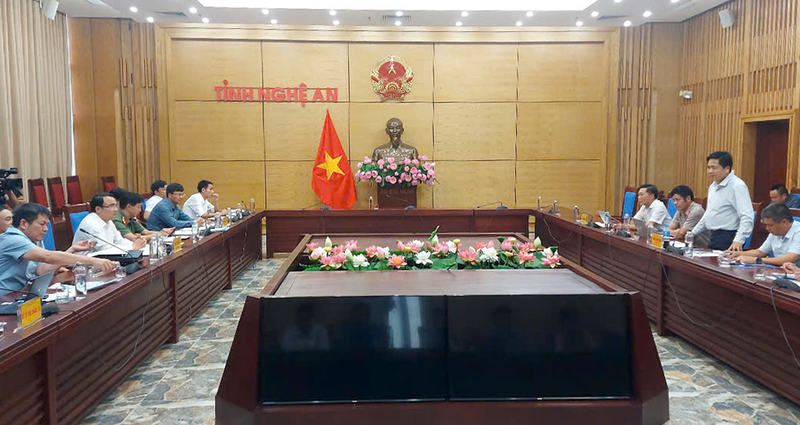 Toàn cảnh buổi Ok88vip tỷ lệ kèo World Cup 2026 giữa EVNNPT và UBND tỉnh Nghệ An
