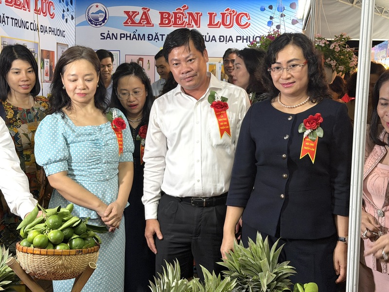 Tại sự kiện, Thứ trưởng Phan Thị Thắng đánh giá cao khâu tổ chức của tỉnh Tây Ninh.