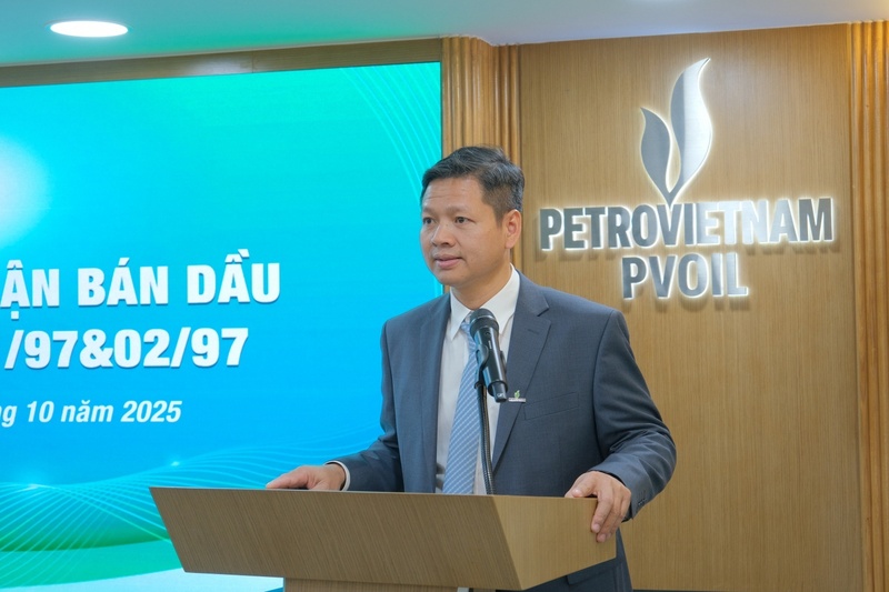 Ông Nguyễn Đức Chính, Giám đốc Ban Điều hành Dự án Lô 01&02 tin tưởng rằng, với năng lực chuyên môn vững vàng và kinh nghiệm thị trường phong phú, phong cách Ok88vip tỷ lệ kèo World Cup 2026 chuyên nghiệp, PVOIL sẽ tiếp tục triển khai thành công vai trò đại lý bán dầu, tối ưu giá trị cho các bên liên quan (Ảnh Petrovietnam)