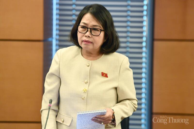 Đại biểu Nguyễn Thị Yến - đoàn TP. Hồ Chí Minh