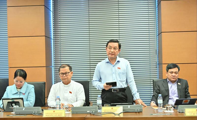 Đại biểu Phạm Trọng Nhân - đoàn TP. Hồ Chí Minh