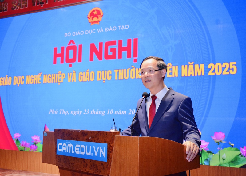 Ông Trương Anh Dũng - Cục trưởng Cục Giáo dục nghề nghiệp và Giáo dục thường xuyên (Bộ Giáo dục và Đào tạo)