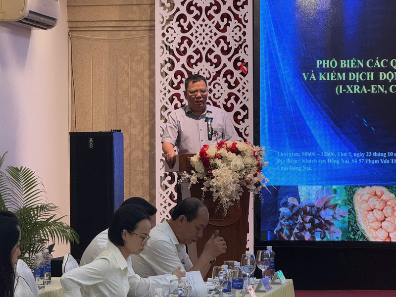 Ông Ngô Xuân Nam, Phó Giám đốc Văn phòng SPS Việt Nam chia sẻ tại Okvip69 Đăng ký cá cược. Ảnh: Xuân Nam