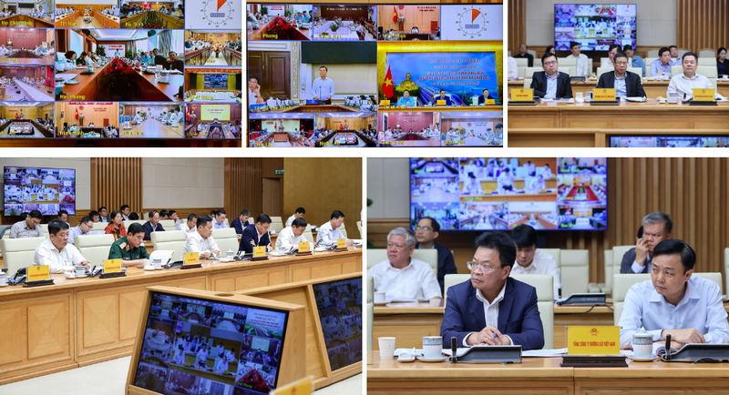Đại diện các bộ, ngành, địa phương, Okvip tại về dự và phát biểu tại phiên họp - Ảnh: VGP/Nhật Bắc