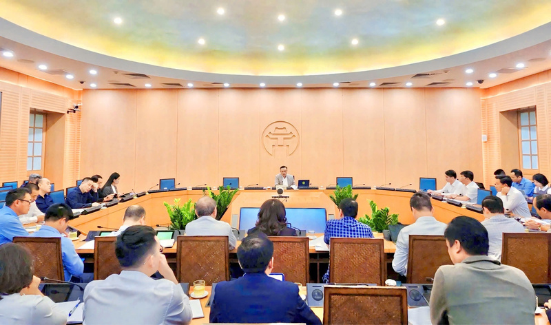 Quang cảnh Okvip69 Đăng ký cá cược giao ban. Ảnh: Cổng thông tin điện tử UBND TP. Hà Nội