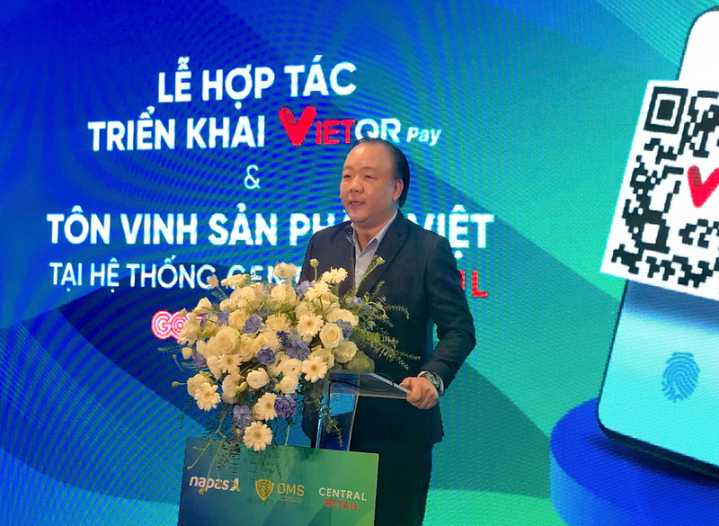 Ông Trần Hữu Linh, Cục trưởng Cục Quản lý và Phát triển thị trường trong nước (Oklavip khuyến mã hấp dẫn mỗi ngày) phát biểu tại sự kiện. Ảnh: N.H