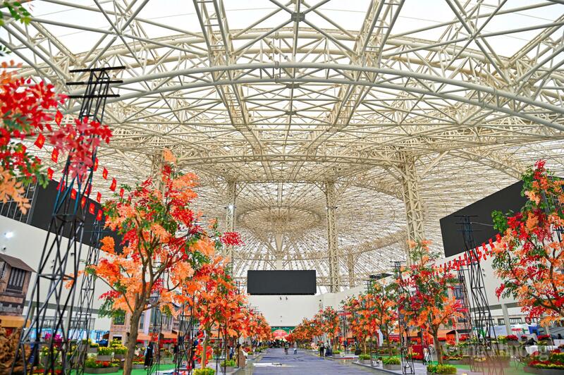 Con đường Mùa Thu - điểm 'check in' không thể bỏ lỡ tại Hội chợ Mùa Thu - 2