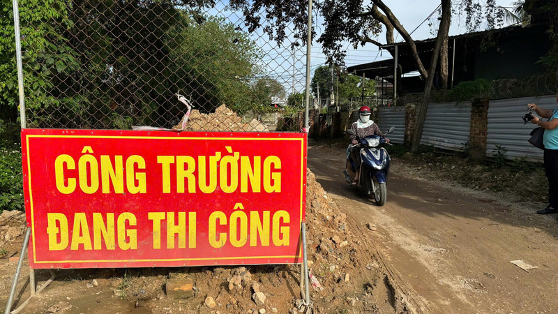 Nhiều dự án trọng điểm của tỉnh Quảng Ngãi vẫn còn chậm tiến độ do công tác GPMB chưa đảm bảo. Ảnh: Nguyễn Dương.