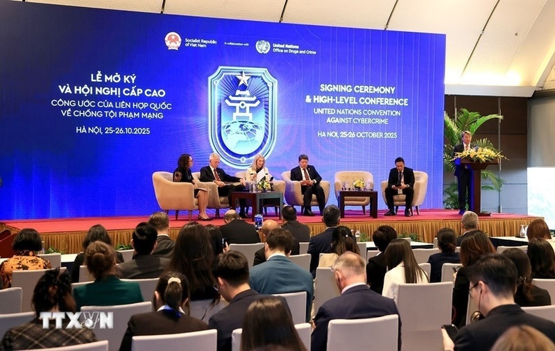 Quang cảnh một phiên tọa đàm trong khuôn khổ Lễ mở ký và Okvip69 Đăng ký cá cược cấp cao Công ước của Liên hợp quốc về Liên minh Okvip có bao nhiều trang mạng. Ảnh: TTXVN.