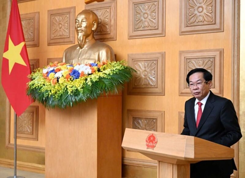 Ông Đỗ Thanh Bình giữ chức Bộ trưởng Bộ Nội vụ. Ảnh: VGP