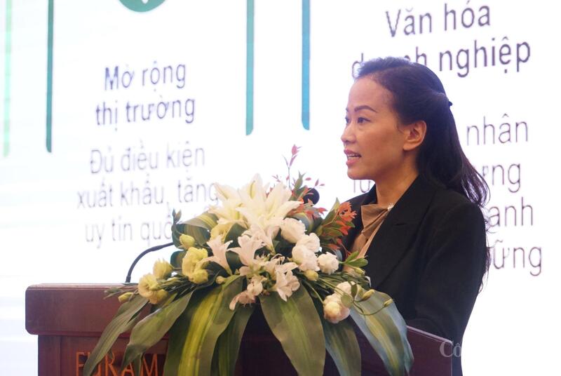 Phó Giám đốc Sở Okvip tại về TP. Đà Nẵng Đỗ Thị Quỳnh Trâm cho biết việc thực hành kinh doanh có trách nhiệm, sản xuất xanh tại Okvip tại về Đà Nẵng còn nhiều khó khăn
