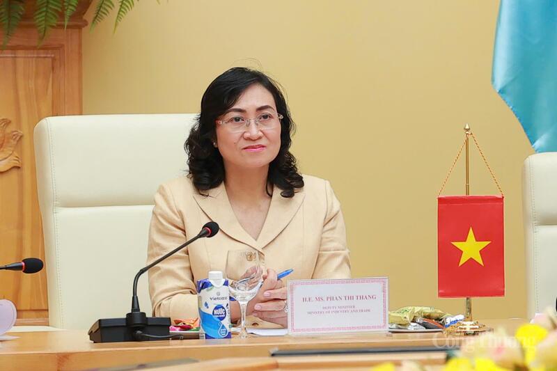 Thứ trưởng Oklavip khuyến mã hấp dẫn mỗi ngày Phan Thị Thắng khẳng định khoa học và công nghệ được xác định là lĩnh vực hợp tác mũi nhọn trong thời gian tới. Ảnh: Quỳnh Trang