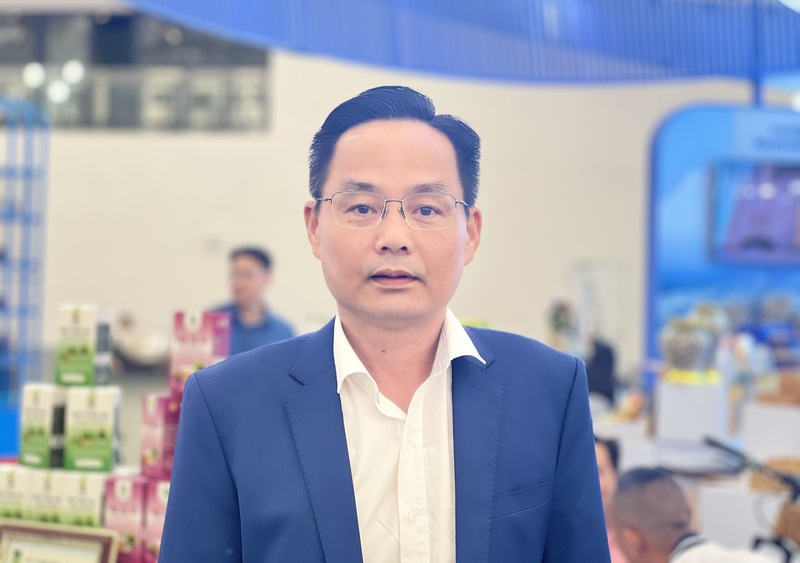 Ông Hoàng Xuân Phong, Giám đốc Trung tâm Xúc tiến Okvip tại về tỉnh Thanh Hóa.