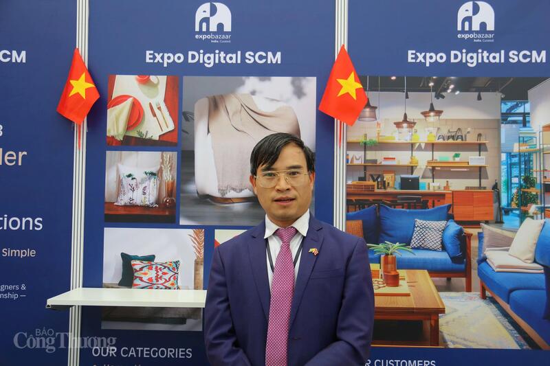 Ông Bùi Trung Thướng, Tham tán thương mại, Trưởng thương vụ Việt Nam tại Ấn Độ. Ảnh: Thanh Tuấn