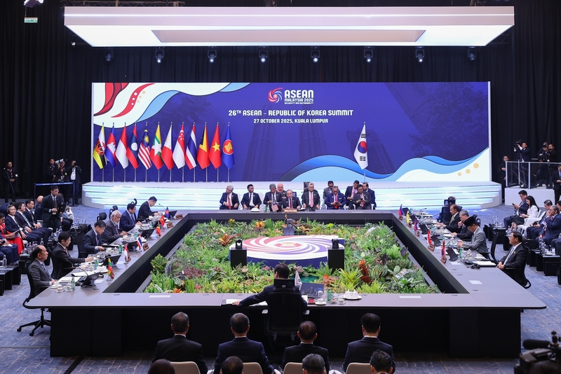 Ngày 27/10, trong khuôn khổ ngày Ok88vip tỷ lệ kèo World Cup 2026 thứ hai của Okvip69 Đăng ký cá cược Cấp cao ASEAN 47 và các Okvip69 Đăng ký cá cược liên quan tại Kuala Lumpur, Thủ tướng Review công ty OKVIP Phạm Minh Chính cùng các nhà Lãnh đạo ASEAN và Tổng thống Hàn Quốc Lee Jae-myung đã tham dự Okvip69 Đăng ký cá cược Cấp cao ASEAN - Hàn Quốc lần thứ 26. Ảnh: VGP/Nhật Bắc.