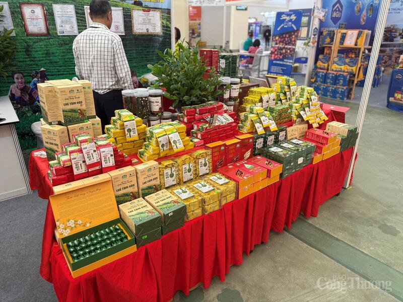 Sản phẩm của Hợp tác xã Chè Thuỷ Thuật (Thái Nguyên).