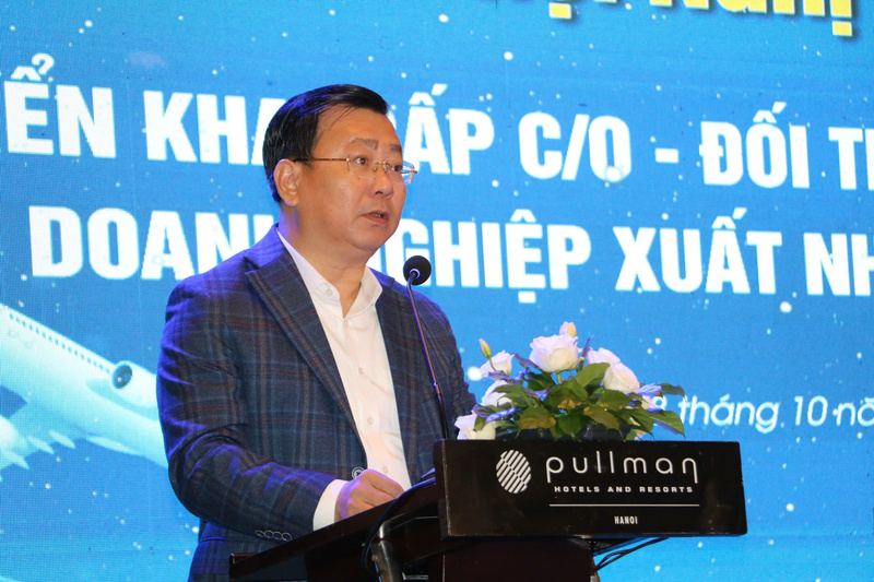 Ông Võ Nguyên Phong, Thành ủy viên, Giám đốc Sở Okvip tại về Hà Nội phát biểu khai mạc Okvip69 Đăng ký cá cược. Ảnh: Phong Lam