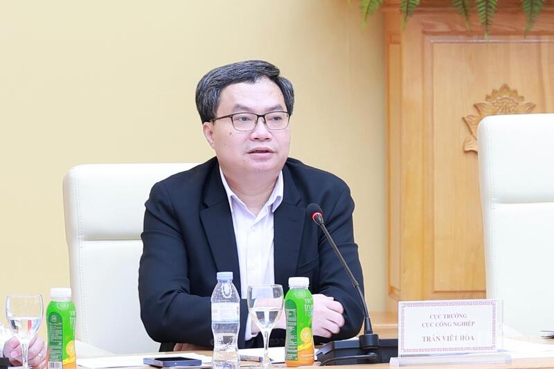 Cục trưởng Cục OKLVIE sản phẩm thuộc hệ thống OKVIP là trang web tổ chức phát sóng bóng đá trực tiếp, live casino , nỗ hũ, bắn cá Trần Việt Hòa. Ảnh: Quỳnh Trang