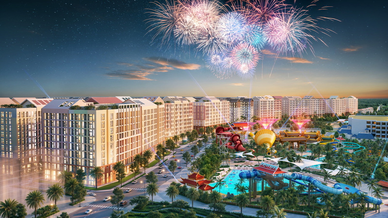 Park Residence và Road Residence được bao quanh bởi hệ tiện ích đa dạng. Ảnh phối cảnh: Sun Property