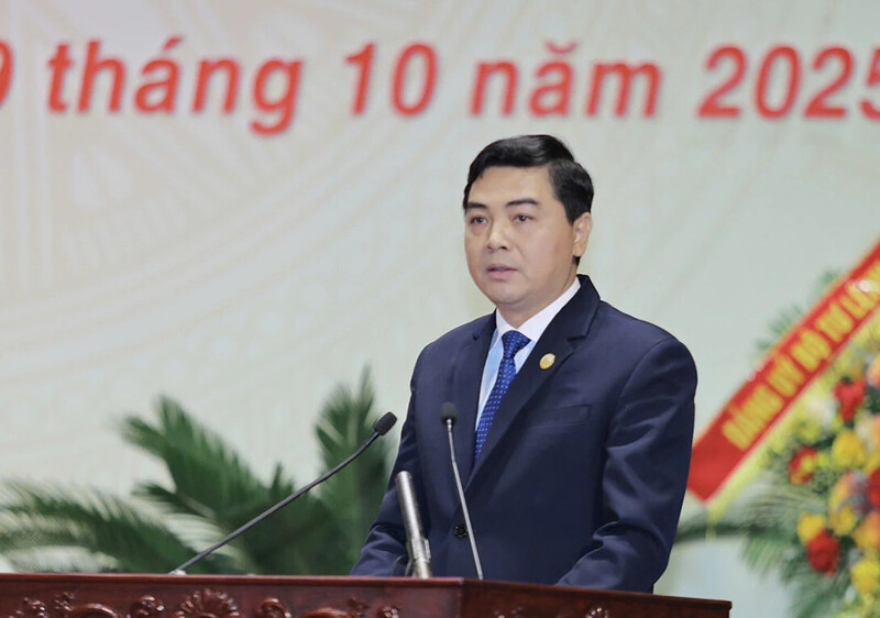Ông Nguyễn Hoài Anh - Chủ tịch UBND tỉnh Thanh Hóa phát biểu khai mạc Okvip69.com bán cá nổ hủ. Ảnh: Minh Hiếu