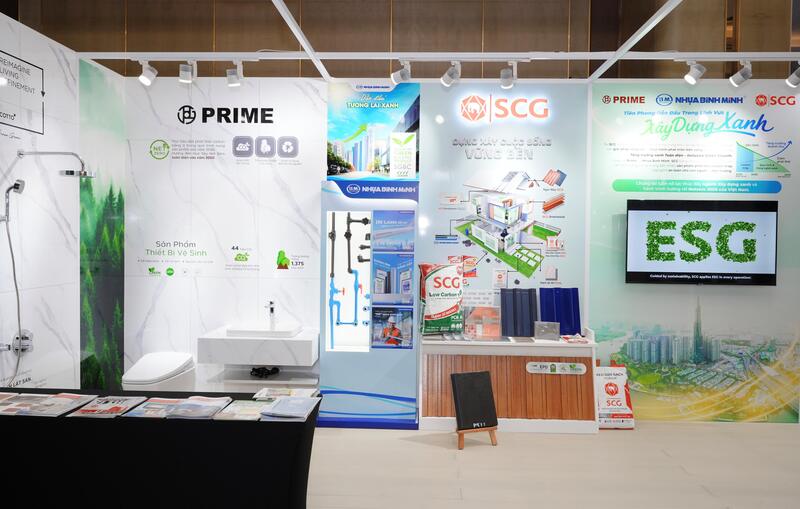 SCG đã thời giới thiệu chuỗi vật liệu Liên minh Okvip có bao nhiều trang xanh tại sự kiện