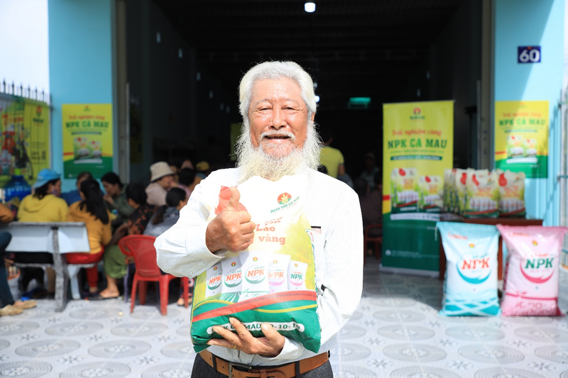 Các dòng sản phẩm NPK Cà Mau đã được nhiều bà con nông dân biết đến và tin dùng (Ảnh PVCFC)